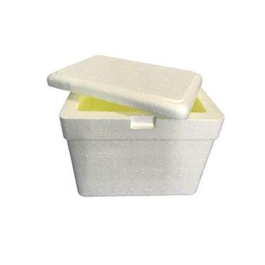 Imagem de Caixa Térmica De Isopor 28 Litros Sorvete Refrigerante - isoterm
