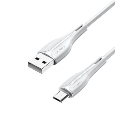 Imagem de Cabo Usb MPOWER Usb A pra Micro Usb Máx. 2A 1Metro Branco Carregamento Rápido Eficiente Transferência Dados Alta Velocidade Design Elegante Flexível Durável Prático