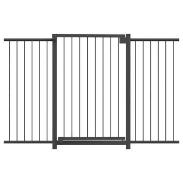 Imagem de Grade portãozinho pet bebê divisor ambiente corredor 70 cm 100 cm até 