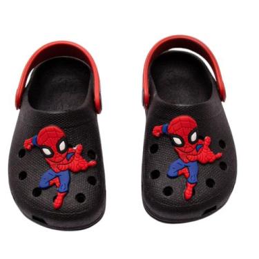 Imagem de Babuche Infantil Menino Croks infantil Menino Spider Man 1 - RAE, 29/3