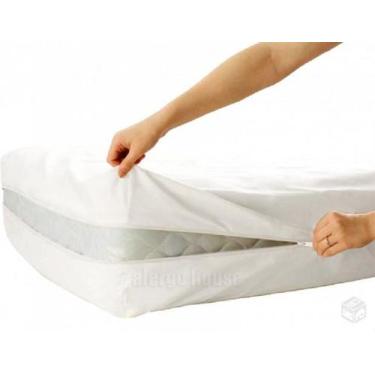 Imagem de Capa Protetora Impermeável Para Colchão Solteiro c Zíper Kit c 2 - NIL