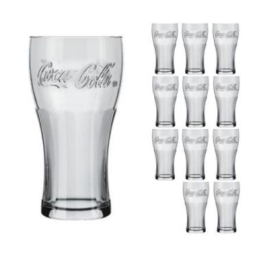 Imagem de Jogo 12 Copos 470ml Coca Cola Nadir Refri Suco Glamour - NADIR FIGUERE