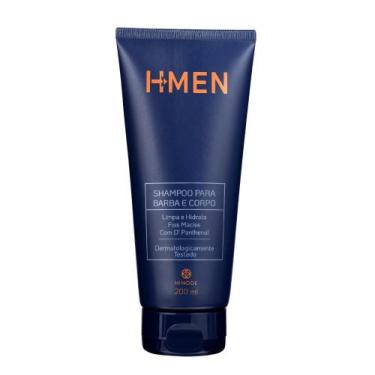 Imagem de Shampoo Para Cabelo E Barba H-Men Hinode 200ml