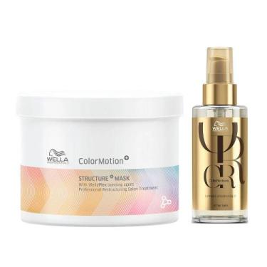 Imagem de Wella Color Motion Kit  Máscara + Óleo Smoothening - Wella Professiona