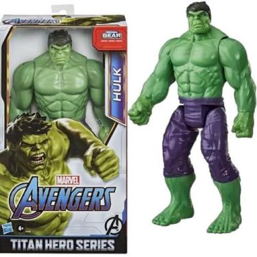 Imagem de Boneco Hulk Herói Vingadores Articulado 30cm Marvel Titan. - HASBRO