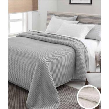 Imagem de Cobertor Casal Dyuri Com Sherpa 1,80 X 2,20 Jolitex