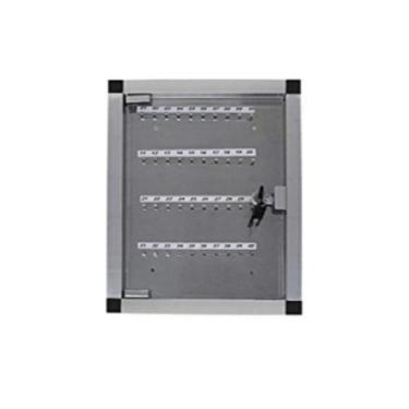 Imagem de Claviculário De Chaves Em Alumínio Porta Acrílico 50 Chaves - Ati Glas