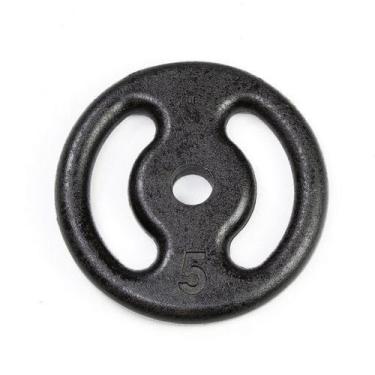 Imagem de Anilha 5kg Vazada Ferro Pintado JFIT - JFIT 