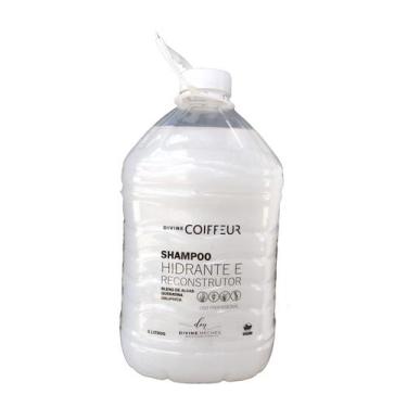 Imagem de Shampoo Hidratante e Reconstrutor Divine Coiffeur 5 litros - Divine Mè
