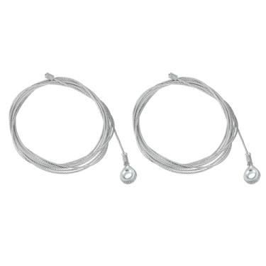 Imagem de ACROPIX Cabo de porta de rampa traseira prateado adequado para reboque fechado - Pacote com 2