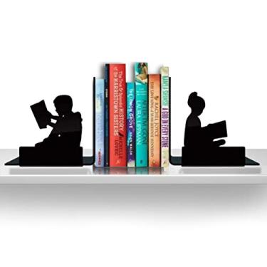 Imagem de Suporte Aparador De Livros Dvd Cd Crianças Lendo