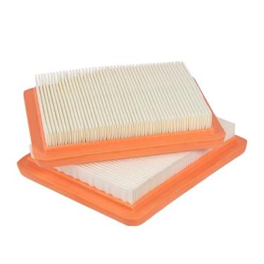 Imagem de ZLKSKER 17211-Z8B-901 Elemento de filtro de ar compatível com Honda GCV160LA1 HRR216 HRS216 HRN216 HRZ216 GCV190LA HRB217 EB2800I A, limpador de ar do cortador de grama Walhback, 2 peças