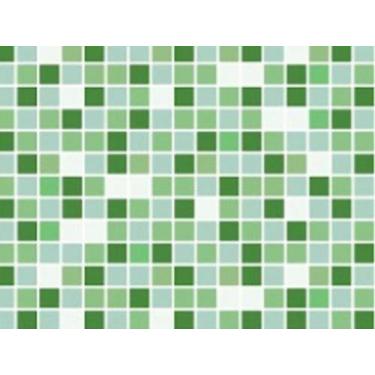 Imagem de Papel de Parede Pastilha Verde Lavavel Banheiro Cozinha Lavanderia - I