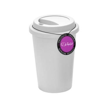Imagem de Copo para Viagem 450 ml Jacarta TopGet, Branco