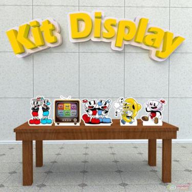 Imagem de Kit 5 Displays De Mesa Cuphead- IMPAKTO VISUAL