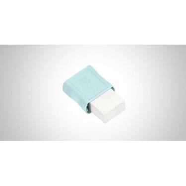 Imagem de Borracha Pequena Pastel com capa plástica Tons Pásteis - BRW, AZUL