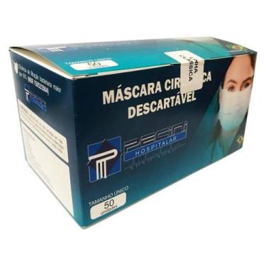 Imagem de Máscara Cirúrgica Descartável - Pecini