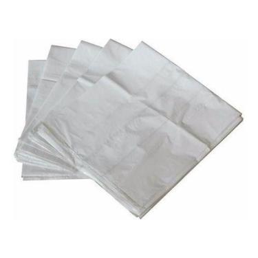 Imagem de Saco De 80 Litros Branco P/ Lixo Pacote Aprox 100 Un - HIGIPACK