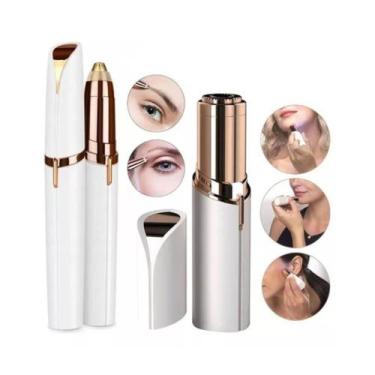Imagem de Kit Caneta Depiladora Sobrancelha + Batom Depilador Facial - Friburgo 