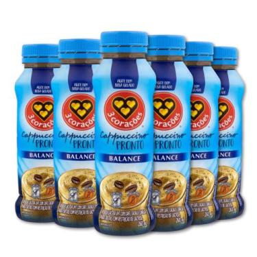 Imagem de Cappuccino Pronto Três Corações Balance Kit 6 Capucino 260ml