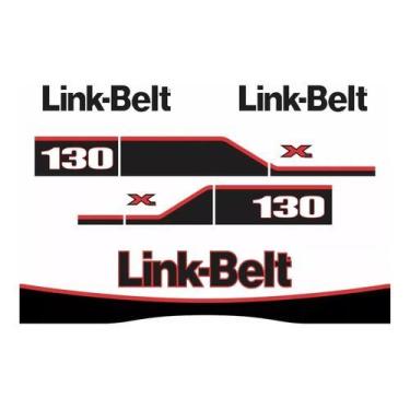 Imagem de Adesivo Completo Retro Escavadeira Link Belt 130x2 130 X2 - SPTS