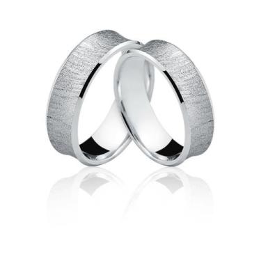 Imagem de Aliança de Prata 925 Anatomica AL46 - Natália Jóias, Prata