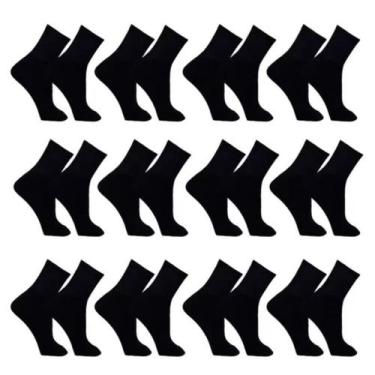 Imagem de Kit com 12 Pares de Meias cano longo - Sport - Abafarto, Masculino, Un