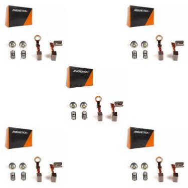 Imagem de Kit 05 Reparo Escova Motor Partida 150 Fazer/Factor/Crosser - Magnetro