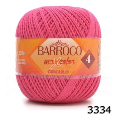 Imagem de Barbante Barroco MaxColor nº 4 200g - CÍRCULO, 3334