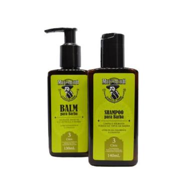 Imagem de Kit Shampoo para Barba + Balm para Barba - Muchacho Citric