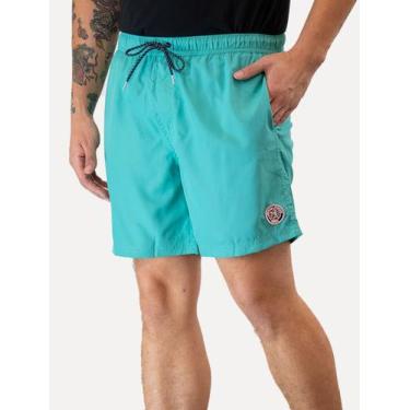 Imagem de Short Original Penguin Masculino D'Água Basic Patch Verde Sage, EEG