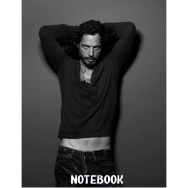 Imagem de Notebook : Chris Cornell RockBand Notebook Lined Page 6x9. Gift Book for Writing, Home or Work Thankgiving Notebook for Fans #43
