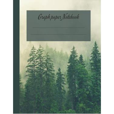 Imagem de Graph Paper Notebook 5 Squares Per Inch. Study Book For Math Science Geography. Graph Paper Notebook Aesthetic Great For Students Of Any Age. Also ... Graph Paper Notebook Aesthetic Over 100 Pages