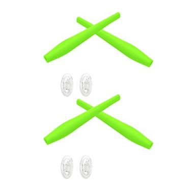Imagem de 2 pares de peças de substituição para fones de ouvido e narizes para Oakley Crosshair 2.0 - Mais opções, Verde, One Size