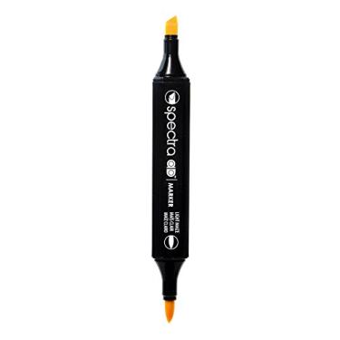 Imagem de Chartpak Spectra AD Marker, ponta tripla e pincel ponta dupla, milho claro, 1 cada (S066AD)