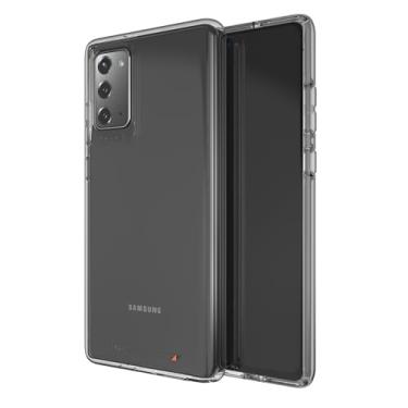 Imagem de ZAGG Gear4 Crystal Palace Capa para celular compatível com Samsung Galaxy Note 20, proteção avançada contra impactos com tecnologia D3O integrada, antiamarelamento, capa para celular – Transparente