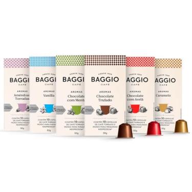 Imagem de Kit de Cápsulas de Café Experience Baggio Café, compatível com Nespresso, contém 60 cápsulas