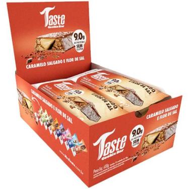 Imagem de Barra Proteina Protein Bar Mrs Taste Caramelo Caixa 12x45g