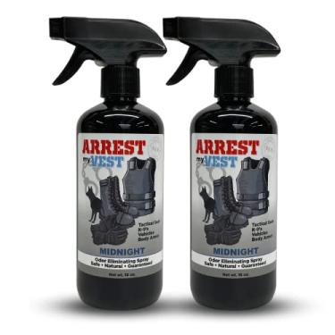 Imagem de Arrest My Vest Spray eliminador de odores de nível militar e policial para odor de armadura corporal, equipamento tático. Seguro em K9's. Seguro em todos os coletes e tecidos balísticos - Fragrância