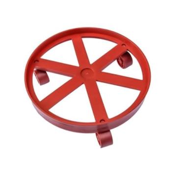 Imagem de Suporte Para Botijão de Gás Água Plantas (Vermelho)