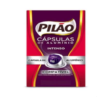 Imagem de Café em cápsula pilão nespresso 08 intenso 10 cáps