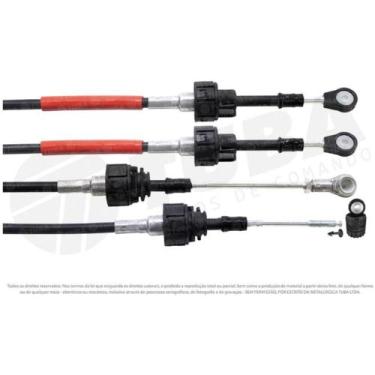 Imagem de Cabo de comando do câmbio Dian Chevrolet Corsa 2005 a 2008 - TUBA