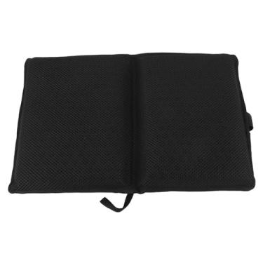 Imagem de Almofada de Assento de Gel para Assentos Longos, Almofada de Cadeira de Escritório Confortável e Respirável, Almofada de Gel Dobrável para Cadeira de Escritório