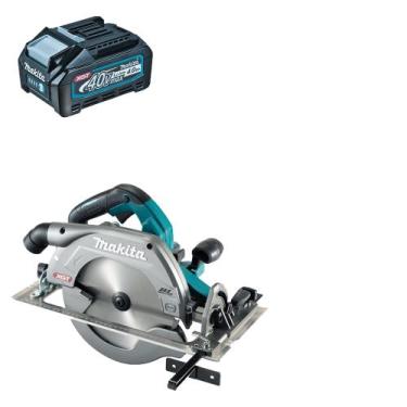Imagem de Serra Circular 235mm 40V XGT HS010GZ 4.0ah Brushless Makita