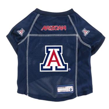 Imagem de Littlearth Camiseta unissex adulto NCAA Arizona Wildcats Basic Pet Jersey, cor do time, pequeno