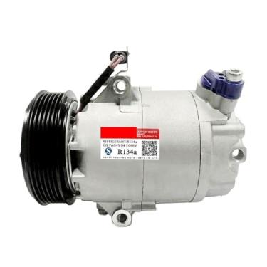 Imagem de Compatível com compressor de ar condicionado Skoda Fabia compatível com VW Fox Polo Crossfox SpaceFox 5Z0820803 6Q0820803K 6Q0820803Q 6Q0820808