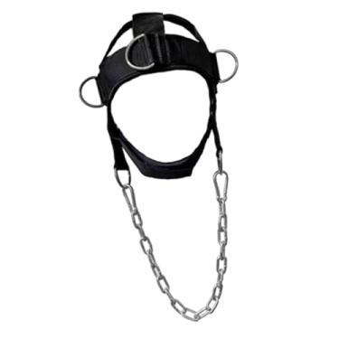 Imagem de menolana Arnês de cabeça Exercício Músculos para homens Mulheres Ajuste a academia em casa Suporte de força corporal Exercício