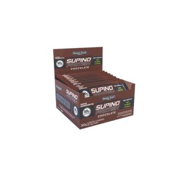 Imagem de Supino Protein Chocolate Sem Açúcar 30g Banana Brasil 12un