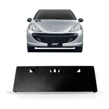 Imagem de Suporte Placa Peugeot 207 2008 2009 2010 2011 2012 2013 - SP ACESSÓRIO