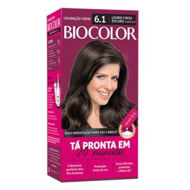 Imagem de Tintura Biocolor Mini Louro Cinza Escuro Moderno 6.1